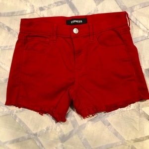 🌶️🌟Never Worn Red Express Shorts🌟🌶️